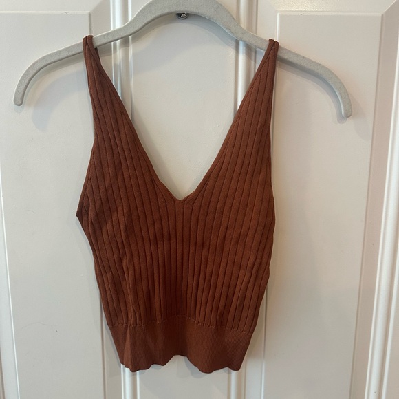 By the way (Revolve) Cropped Sweater Cami - Picture 6 of 7